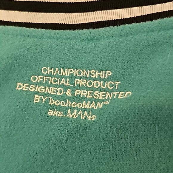 BOOHOOMAN COLLAB VARSITY JACKET size small - Picture 9 of 9